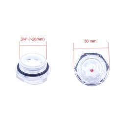 Vizor ulei cap compresor filet plastic 3/4