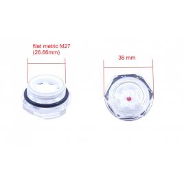 Vizor ulei cap compresor filet plastic metric m27 26.66mm ch072