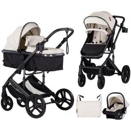 Carucior copii 3 in 1 chipolino amore biscotta
