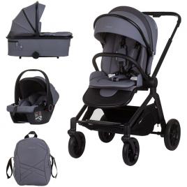 Carucior copii 3 in 1 chipolino magnum anthracite