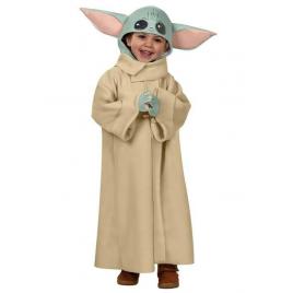 Costum de carnaval baby yoda 3 - 4 ani