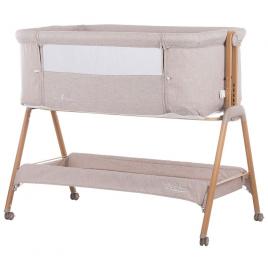 Patut co-sleeper chipolino sweet dreams mocca wood