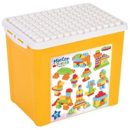 Set constructie pilsan master blocks 224 piese galben