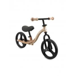 Bicicleta fara pedale cu roti led momi isoka beige