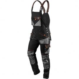 Pantaloni cu pieptar hd slim nr.xxxl/58 neo tools 81-248-xxxl