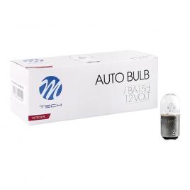 Set 10 becuri auto filament tungsten, r5w/ba15d, 12v, 5w