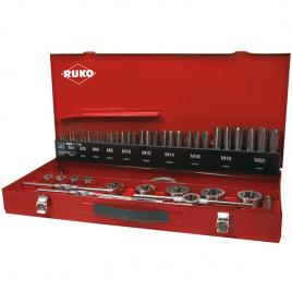 Set 54 piese de filetare hss ruko 245040