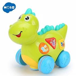 Jucarie interactiva baby dinozaur cu miscari, melodii si lumini