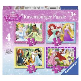 Puzzle printesele disney 12/16/20/24p