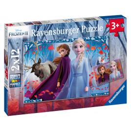 Puzzle frozen ii 2x12 piese