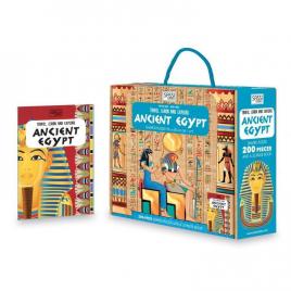 Puzzle cu carte egiptul antic 200 piese