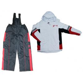 Costum schi battle ice, 164 cm, alb