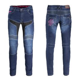 Pantaloni moto femei w-tec alfreda ce albastru, m