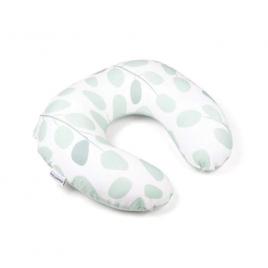 Perna pentru alaptat 2 in 1 doomoo softy leaves aqua green