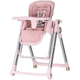 Scaun de masa chipolino super chef 2 in 1 pink marshmallow