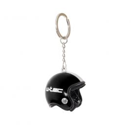 Breloc casca moto w-tec clauer, negru