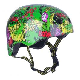 Worker casca freestyle pentru copii komik-verde, xs(48-52)