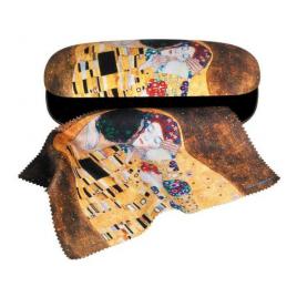 Etui cu textil si protectie ochelari klimt sarutul, fridolin
