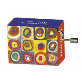 Flasneta wassily kandinsky studiul culorilor, fridolin
