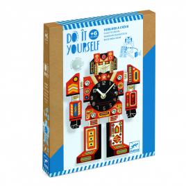 Joc creativ diy ceasul robot, djeco