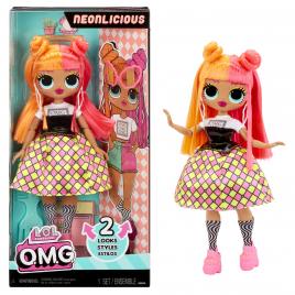 L.o.l. surprise! omg neonlicious papusa fashionista cu accesorii