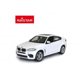 Masinuta metalica bmw x6m alb scara 1 la 24