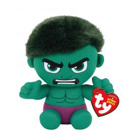 Plus ty 15cm beanie babies marvel hulk