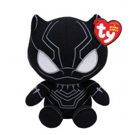 Plus ty 15cm beanie babies soft marvel black panther