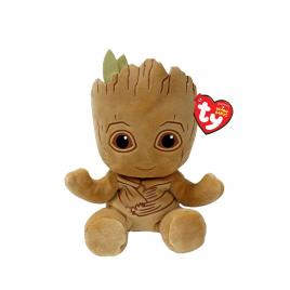 Plus ty 15cm beanie babies soft marvel groot