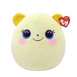 Plus ty squish beanies ursuletul buttercup galben 22cm