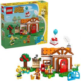 Lego animal crossing isabelle vine in vizita 77049