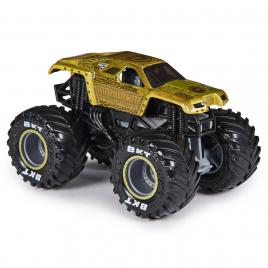 Monster jam masinuta metalica maximum destruction scara 1 la 64