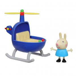 Peppa pig vehicul cu figurina micul elicopter