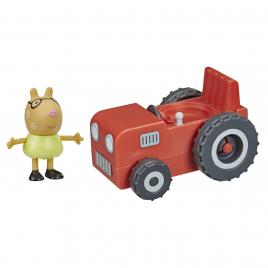 Peppa pig vehicul cu figurina micul tractor