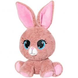Plus iepuras mila roz 25cm