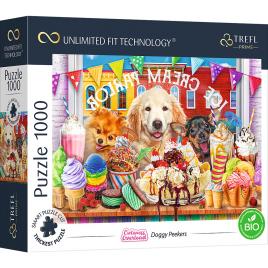 Puzzle trefl uft 1000 petrecerea catelusilor