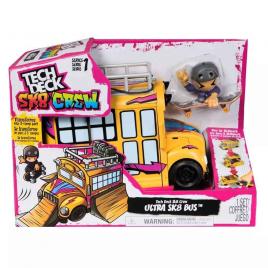Tech dech sk8 crew set de joaca autobuz