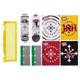 Tech deck fingerboard pachet cu obstacol disorder
