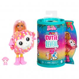 Barbie papusa chelsea cutie reveal maimutica