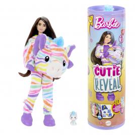 Barbie papusa barbie cutie reveal zebra