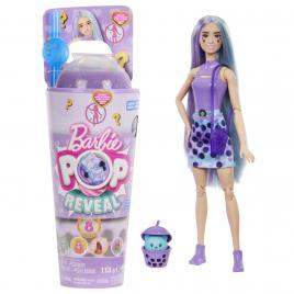 Barbie pop reveal bubble tea papusa barbie taro milk