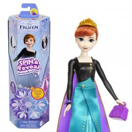 Disney frozen spin and reveal papusa anna