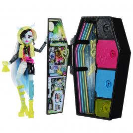 Monster high neon frights papusa frankie stein