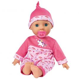 Papusa bebelus laura 38cm cu sunete