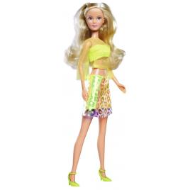 Steffi love papusa steffi neon style galben