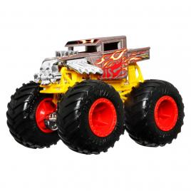Hot wheels monster truck camion bone shaker cu culori schimbatoare scara 1:64