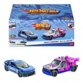 Hot wheels set 2 masinute metalice pull back camaro zl1 2022 si lolux 1:43