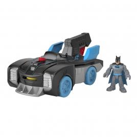 Imaginext dc super friends vehicul cu figurina bat-tech batmobil