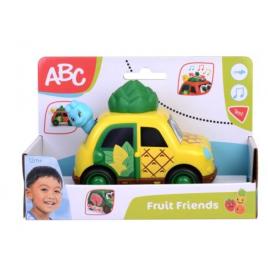 Abc fruit friends masinuta ananas 12cm