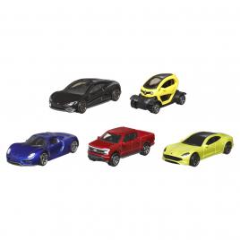 Matchbox set 5 masinute metalice mbx electric drivers scara 1:64